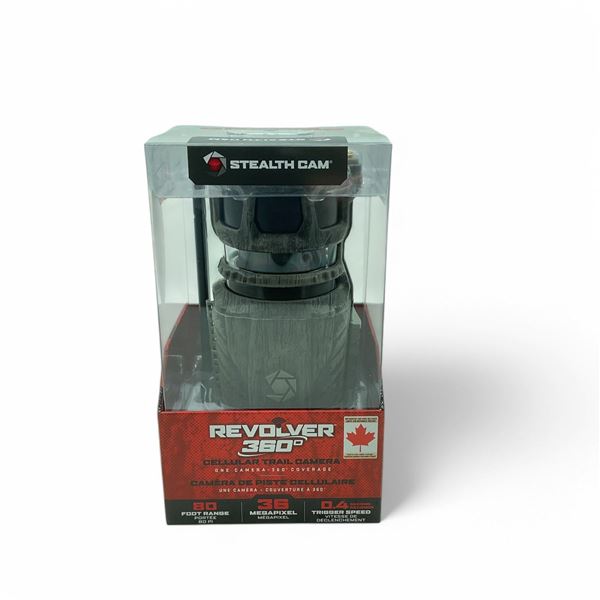 Stealth Cam Revolver 360 Cellular Trail Camera with 36 MP, New