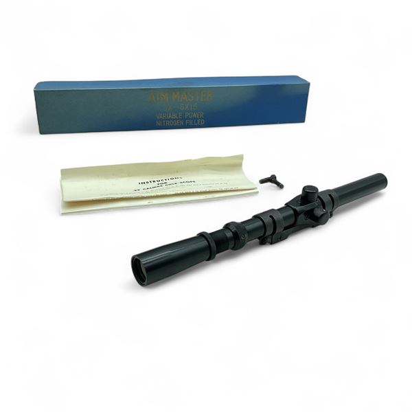 Aim Master 3-6x15 Vari-Power Scope on Mount