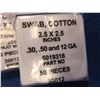 Image 2 : NEW - Cotton Swabs - 2.5" x 2.5" - 6 Packs of 50