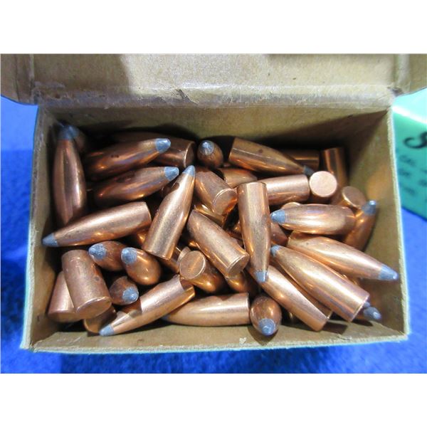 22 Cal. .224" 55gr Spitzer Sierra Bullets - Box of 100, Box of Approx. 90