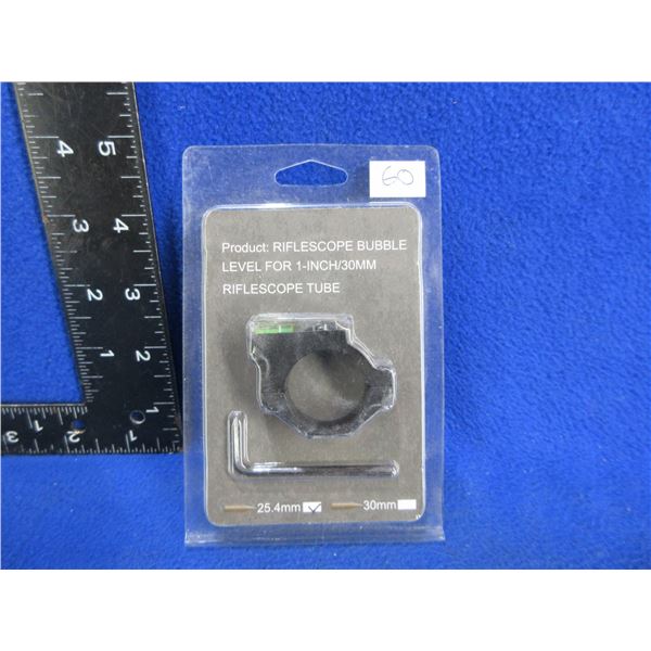 NEW - 1" Riflescope Bubble Level with Compass