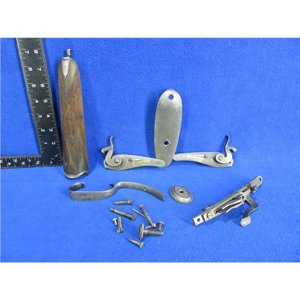 Lot of Misc. Parts for English SXS Hammer Shotgun