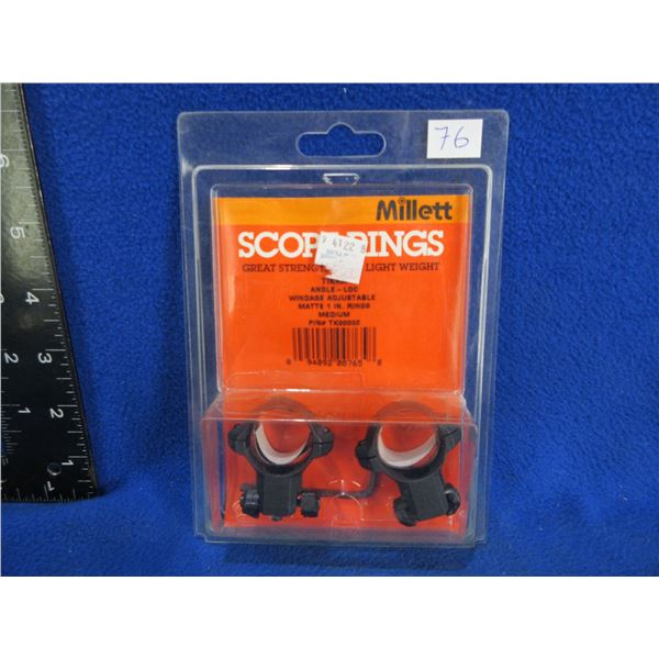 NEW - Millet Tikka Angle-Loc 1" Medium Scope Rings