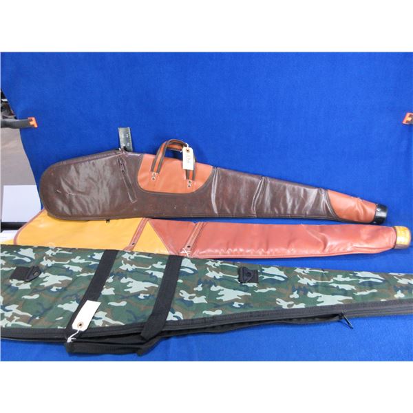 3 Soft Gun Cases - Lugger 43", Unknown 44" and 50"