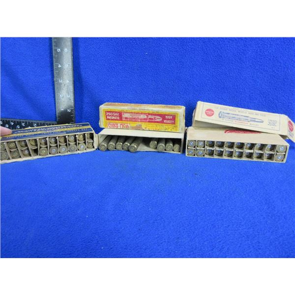 Brass Only - 250 Savage Unprimed - 2 Boxes of 20, Box of 9