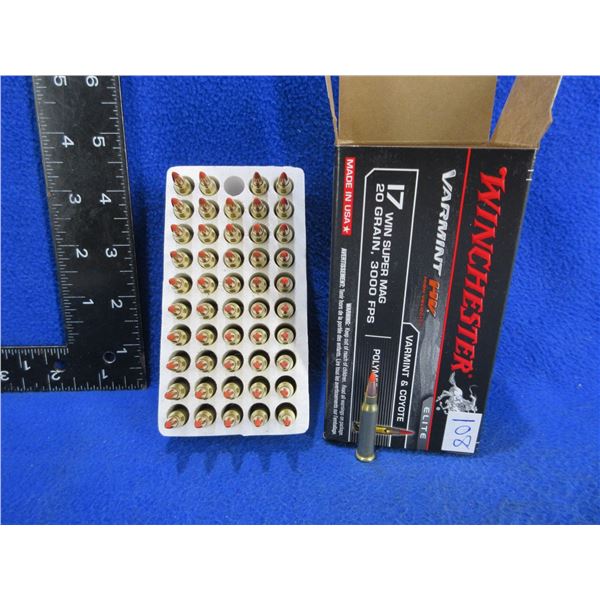 17 WSM 20gr Polymer Tip (Pick Up or Ship by UPS Only)