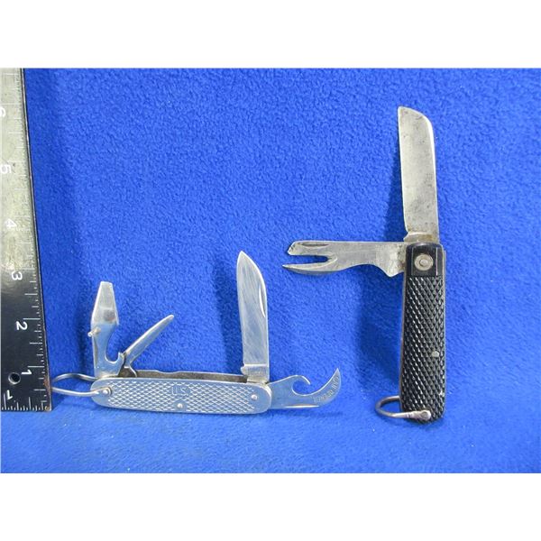 WWII British "Jack" Knife & US Army Imperial 1961 Knife