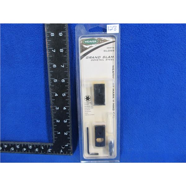NEW - Weaver Grand Slam 2 Piece Dovetail Bases # 48976