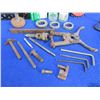 Image 3 : Lot of Misc. Tools - Vise Clamp, Screwdrivers, Allen Keys, Etc.