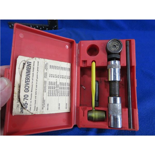 Lee 45-70 Reloading Kit - Decapper and Decap Chamber Missing