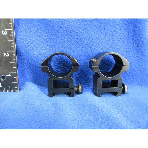 1" See-Thru Aluminum High Rings