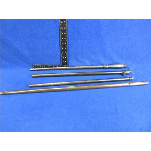 4 Barrels - Winchester Model 54, Cooey 75, Cooey 64 and Unknown