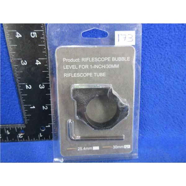 NEW - 30MM Riflescope Bubble Level with Compass