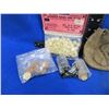 Image 4 : Lot of Misc. Muzzleloading Supplies - 4 Pouches, Wads, .498" Lead Balls, Etc.