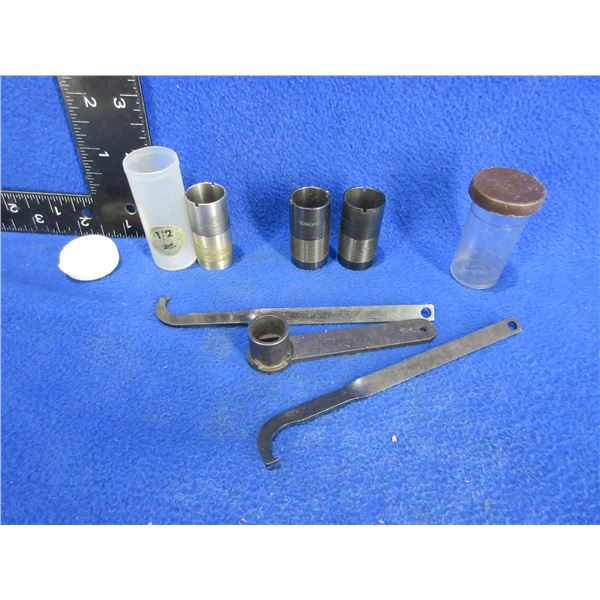 3 - 12 Ga. Shotgun Chokes (2 Imp/Mod, SKT-1) & 3 Wrenches