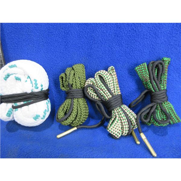 NEW - 4 Pull Thrus - 12 Ga., 22 Cal., 30 Cal., 38 Cal./9MM