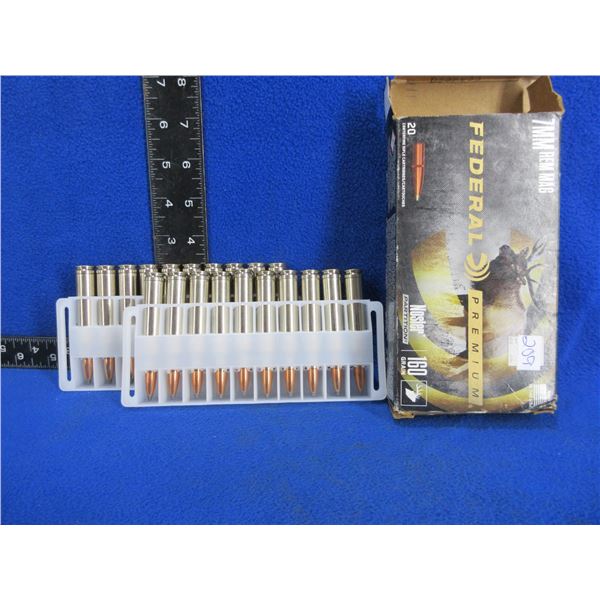 7MM Rem. Mag 160gr Nosler Partition (Pick Up or Ship by UPS Only)