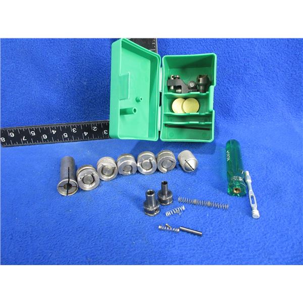 Lot of Misc. Reloading Tools - Collet, Shell Holders, Case Neck Turner, Etc.