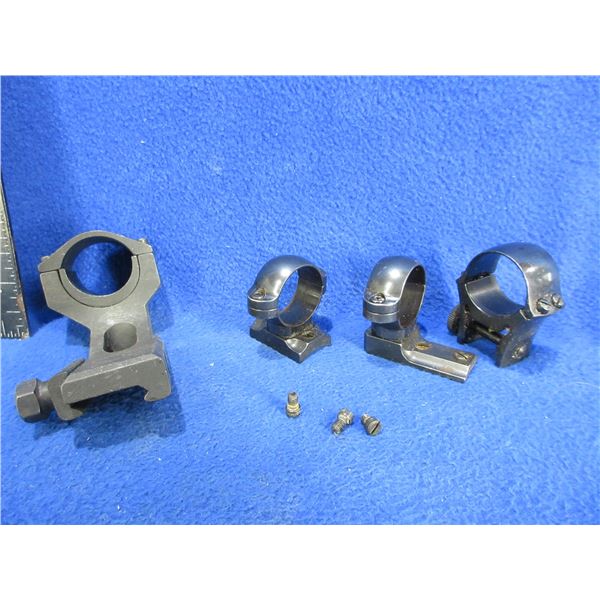 Lot of Misc. 1' Rings and Bases