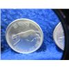 Image 3 : 2 - 1867-1967 Canadian 25 Cent - Elizabeth II - .800 Silver
