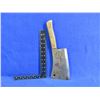 Image 1 : Briddell Solid Steel Meat Cleaver - 8" Blade - Made in USA