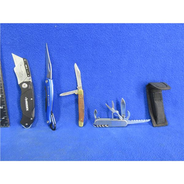 4 Folding Blade Pocket Knives