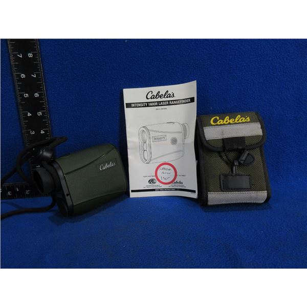 Cabela's Intensity 1600R Laser Rangefinder - Tested working at time of cataloging