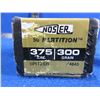 Image 2 : 375 Cal. .375" 300gr Spitzer Nosler Bullets - Box of 50