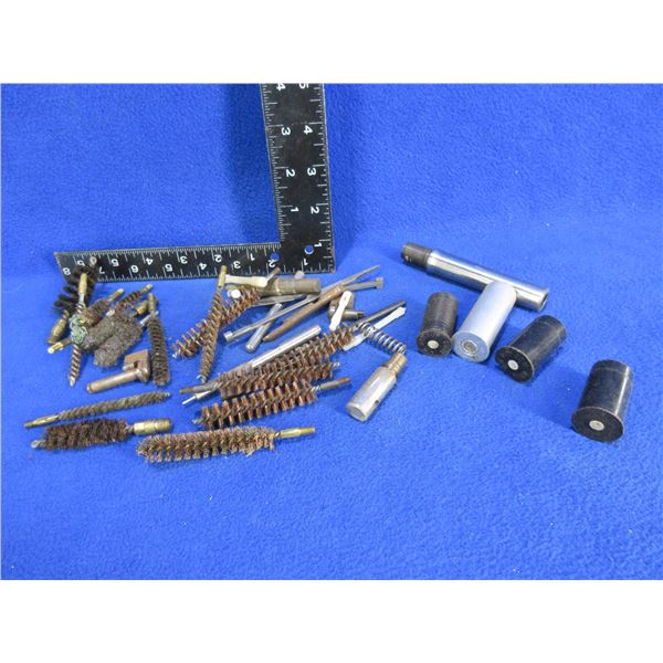 Lot of Misc. Cleaning Brushes and Tips, Snap Caps, Etc.