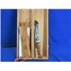 Image 1 : Puma White Hunter Fixed Blade Knife # 90174 with Leather Sheath & Wood Box