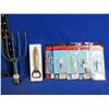 Image 1 : Lot of Misc. - 5 Rapala Jigs, Fish Spear, Bottle Opener