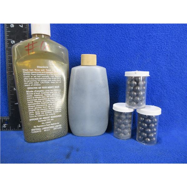 .335" 00 Buck Shot, 8 1/2 (.085") Buck Shot, 6 (.110") Buck Shot