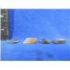 Image 2 : 4 Assorted Flints for Flintlock Rifle