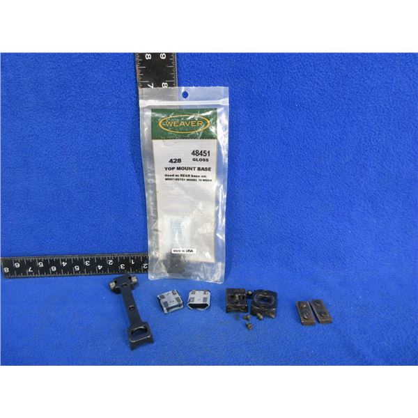 Lot of Misc. Bases - Brownig BLR, Krico, Weaver 428, Leupold T/C-H, Etc.