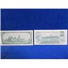 Image 4 : 2 Canadian One Dollar Bills - 1967 and 1973