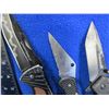 Image 2 : 3 Folding Lock Blade Knives and a Swiss Style Knife