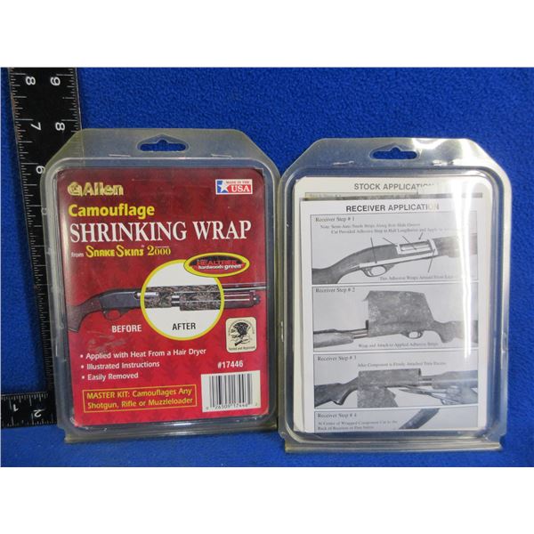 2 Allen Camo Shrinking Wrap - Realtree Hardwoods Green - New Old Stock