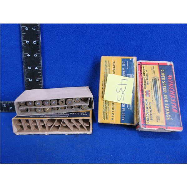 Brass Only - 300 Savage Unprimed - Box of 20, Box of 5 & Empty Box