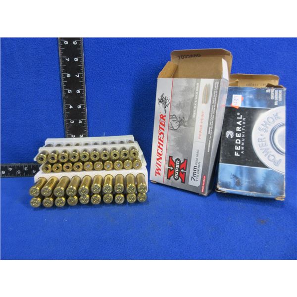 Brass Only - 7MM Rem. Mag Unprimed - 2 Boxes of 20