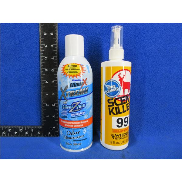 Scent Killer 99 and Code Blue EliminX Xtreme Odor Eliminator