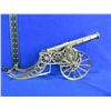 Image 1 : Vintage Replica Brass Cannon - Approx. 16" L x 5" W x 8" H
