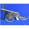 Image 2 : Vintage Replica Brass Cannon - Approx. 16" L x 5" W x 8" H