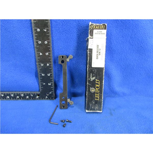 Leupold Winchester 70 Quick Release 1 Piece Mount with Screws