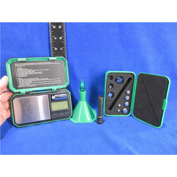 RCBS Digital Scale with Deluxe Check Weights and Funnel