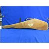 Image 3 : Leather Scoped Rifle Case with Hand Tooled Leather - 46"