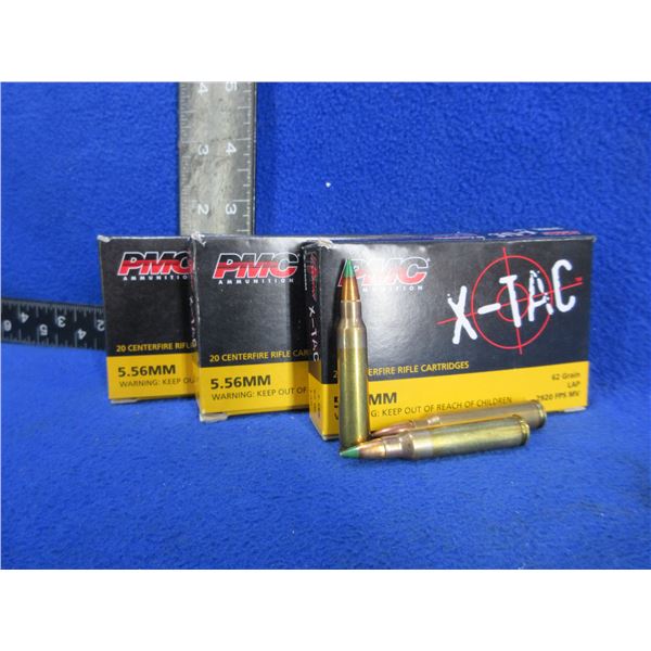 5.56MM 62gr LAP PMC X-Tac (Pick Up or Ship by UPS Only)