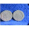 Image 3 : 4 UK 20 Pence Coins - 1982 x 2, 1987 x 2