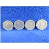 Image 4 : 4 UK 20 Pence Coins - 1982 x 2, 1987 x 2