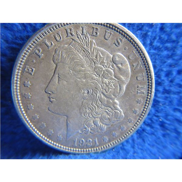 1921 USA One Dollar "Morgan Dollar" - .900 Silver