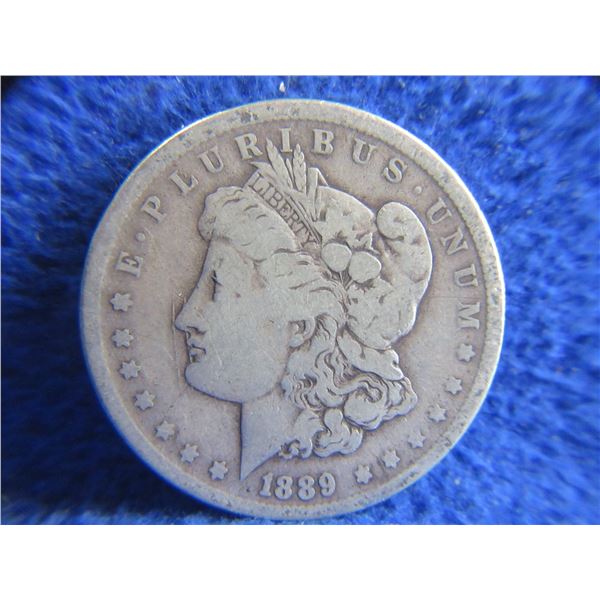 1889 USA One Dollar "Morgan Dollar" - .900 Silver